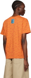 Meryll Rogge Orange Beni Bischof Edition Rainbow Deer T-Shirt