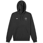 F.C. Real Bristol Men's Hood Logo Team Hoodie in Black