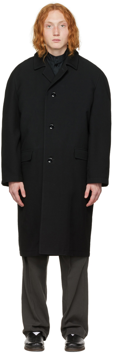 Black store crombie coat