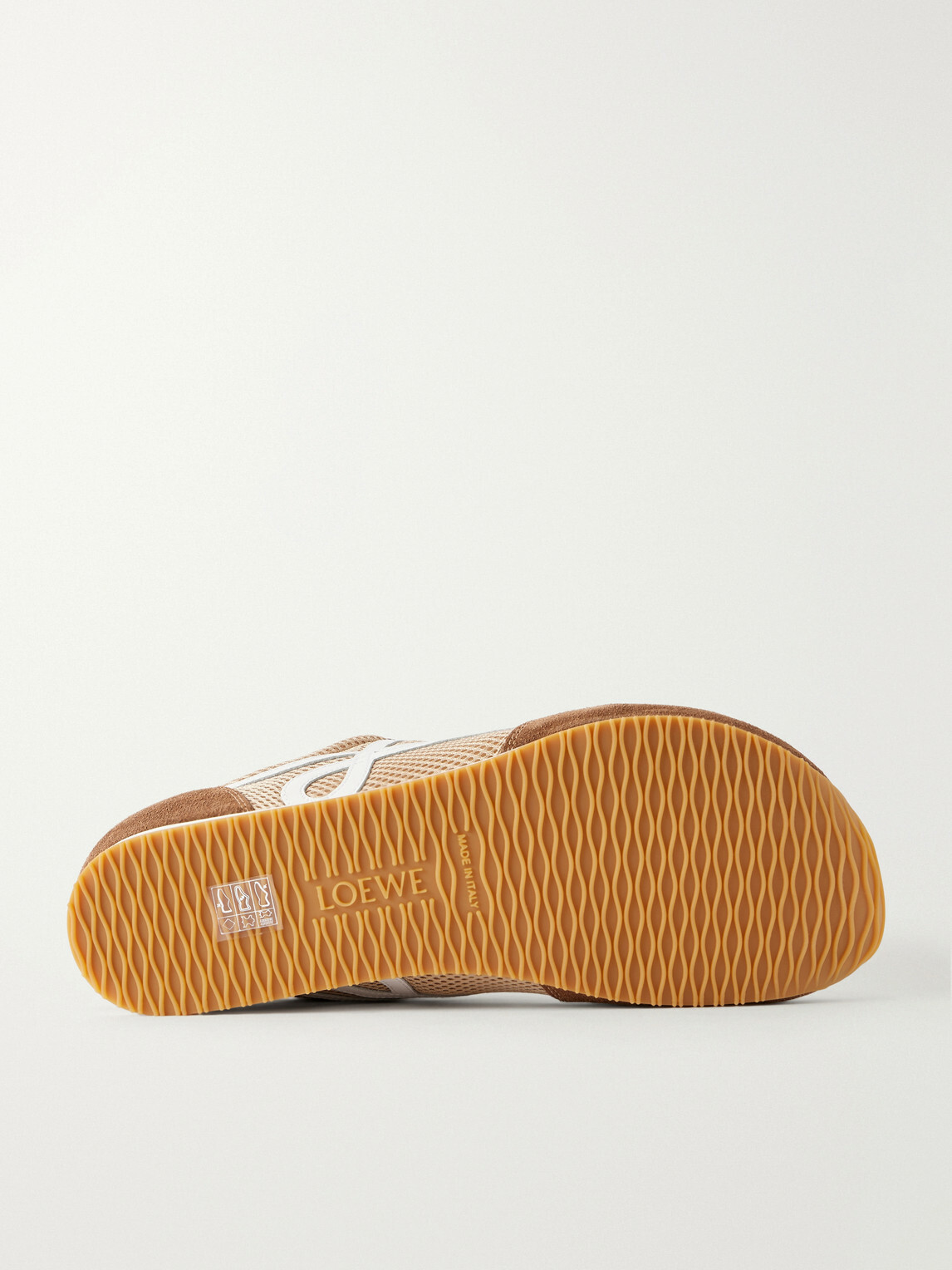 LOEWE - Bellet Runner Mesh Low Top Sneaker - Brown