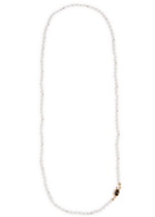 Valentino Garavani Bead-embellished Pearl Necklace - Cream - One Size