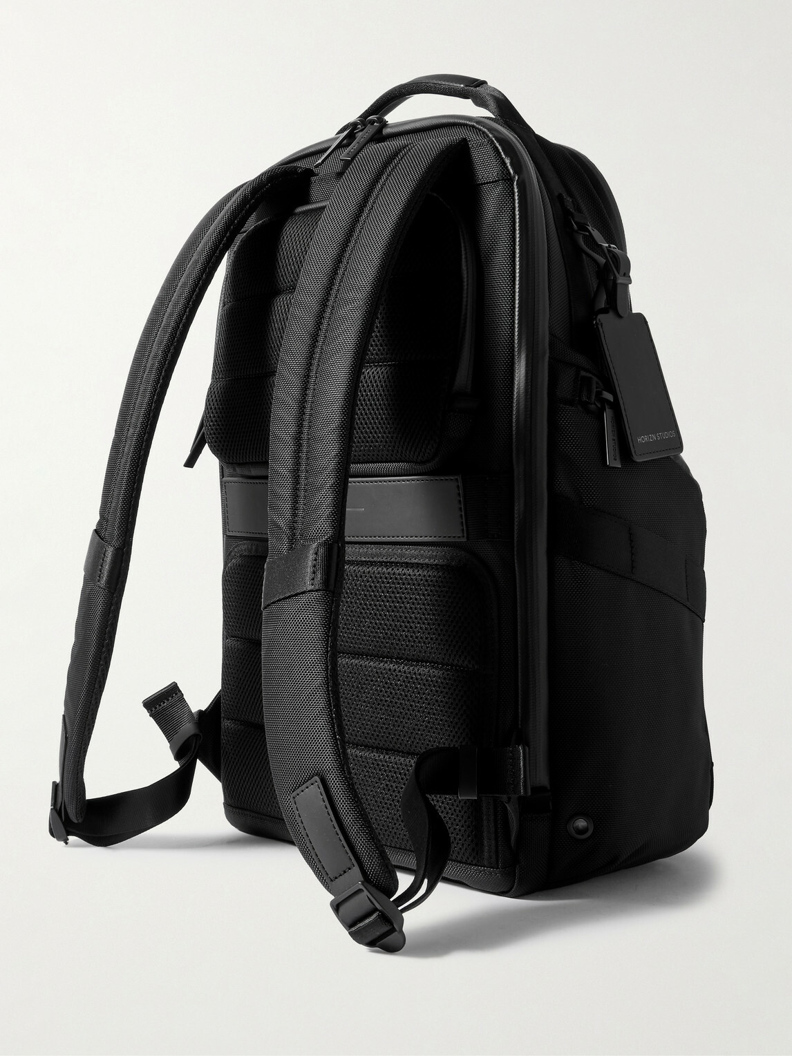 Horizn Studios - Midtown Leather-Trimmed Shell Backpack