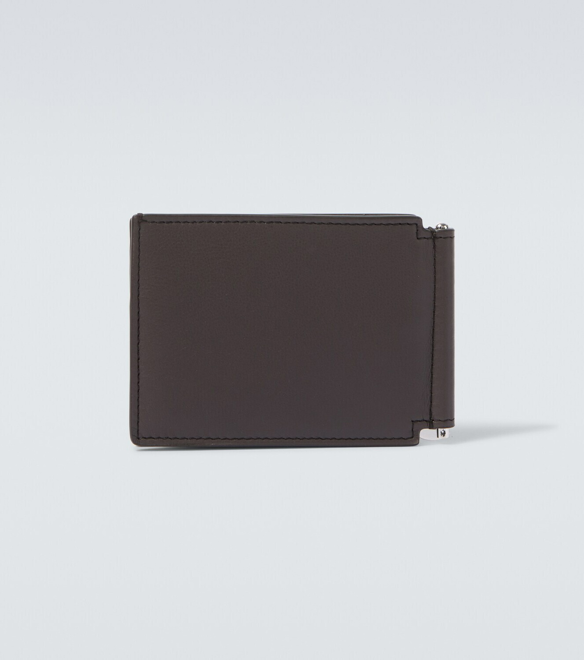 Brunello Cucinelli Logo debossed leather wallet