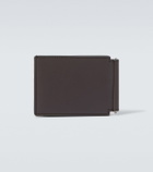 Brunello Cucinelli Logo debossed leather wallet