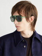 Bottega Veneta - Aviator-Style Metal Sunglasses