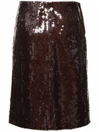 16ARLINGTON - Wile Sequined Midi Skirt