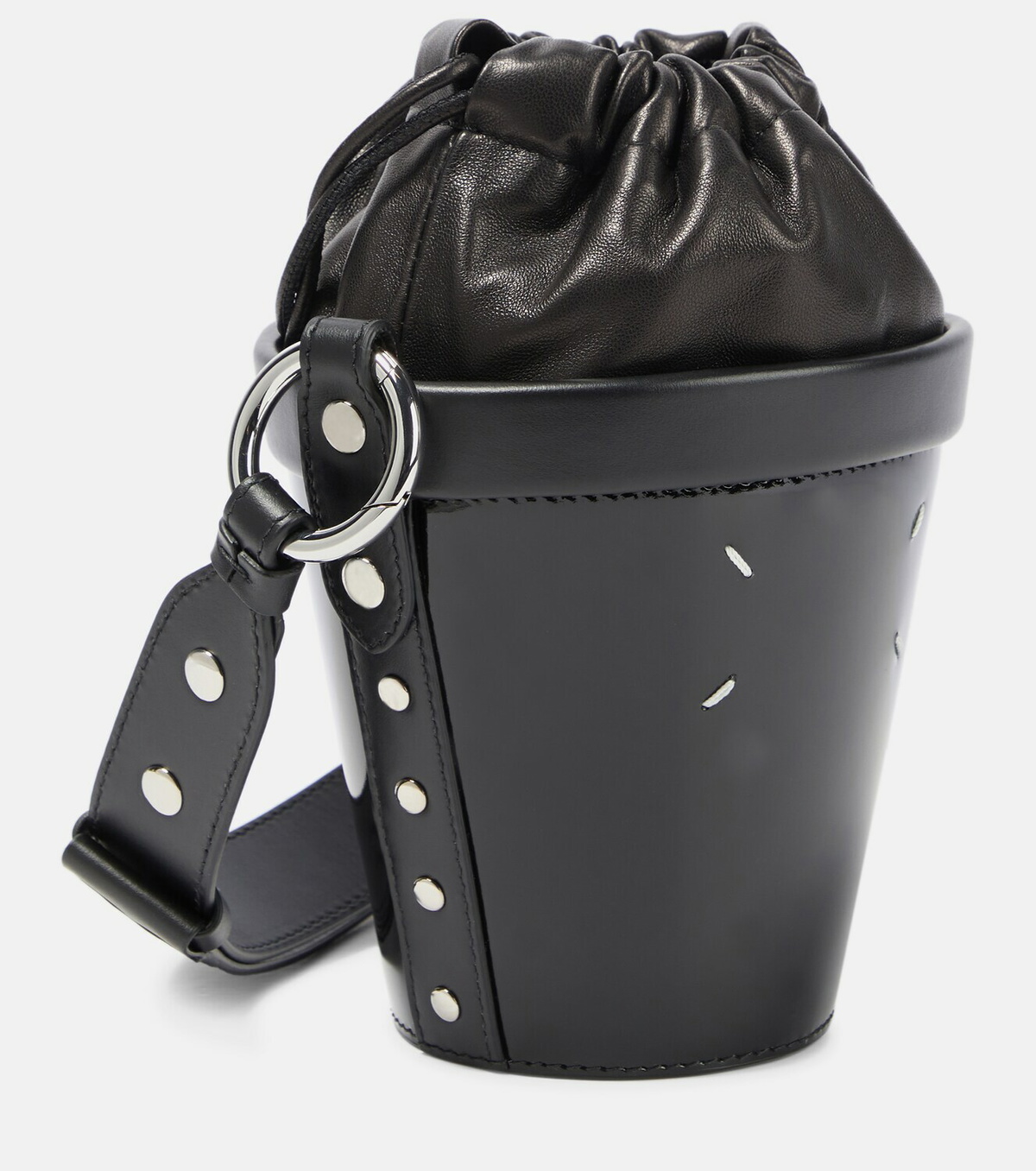 Maison Margiela - Fire Mini leather bucket bag Maison Margiela