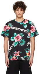Moschino Black Floral T-Shirt