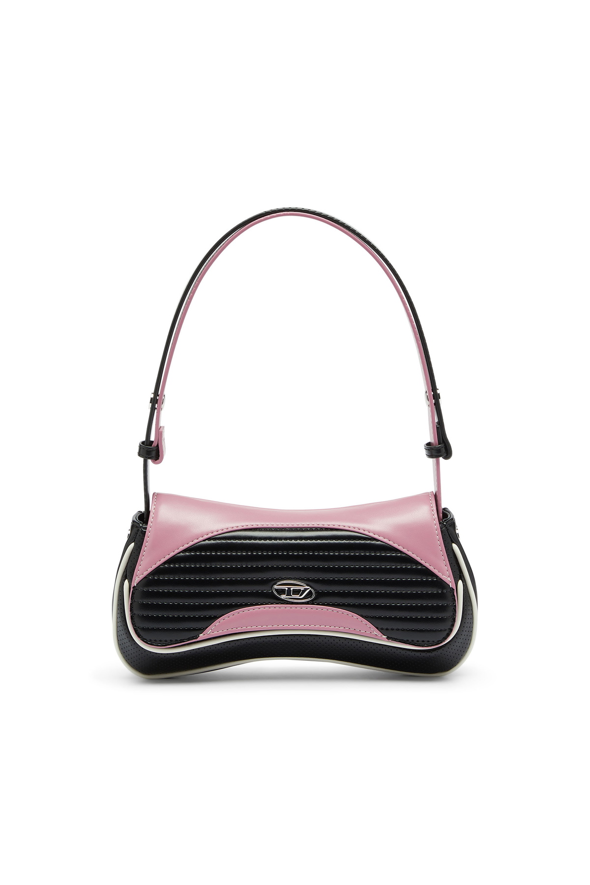 Diesel Play - Clutch with colour-block design - Clutches - Woman -