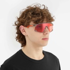 Oakley BXTR Sunglasses in Matte Grey Ink/Prizm Trail Torch 