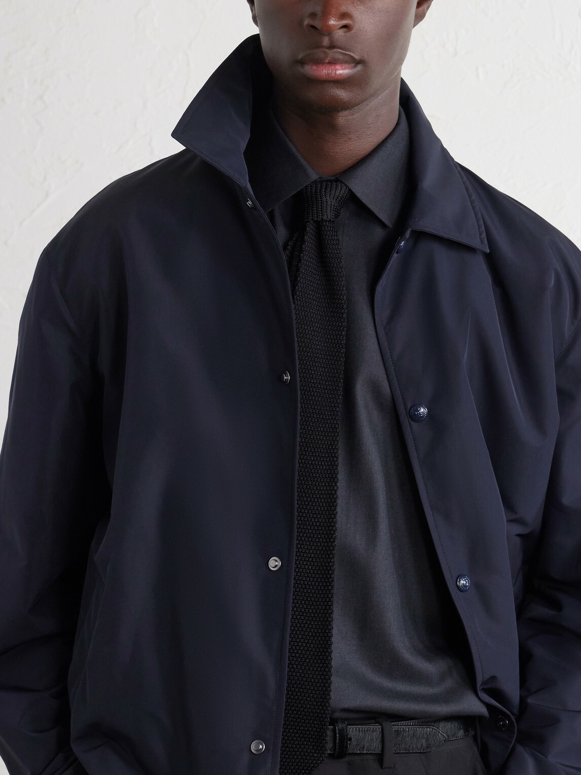 Ralph Lauren Purple label - Thompson Shell Bomber Jacket - Blue