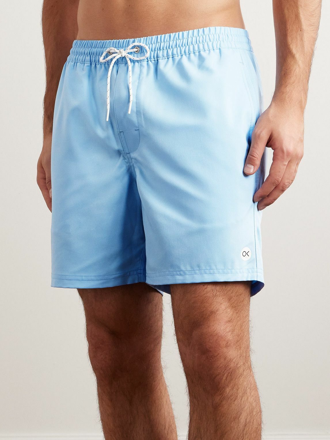 Outerknown Nomadic Volley LogoPrint Recycled Twill Drawstring Shorts