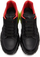 Alexander McQueen Black & Red Mousse Sneakers