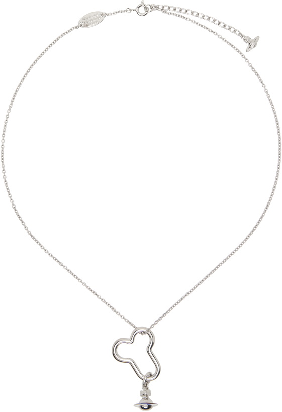 Photo: Vivienne Westwood Silver Karla Pendant Necklace
