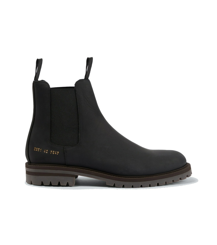 Photo: Common Projects - Leather Chelsea boots