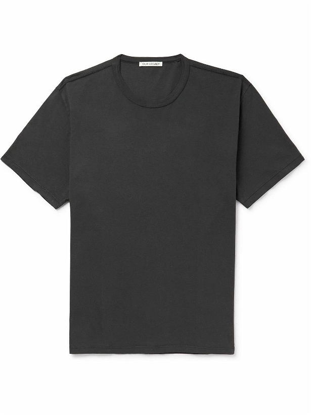 Photo: Our Legacy - Cotton-Jersey T-Shirt - Gray