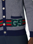 GUCCI - Wool Cardigan With Gg