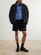 Gallery Dept. - Logo-Print Cotton-Jersey Sweatshirt - Blue