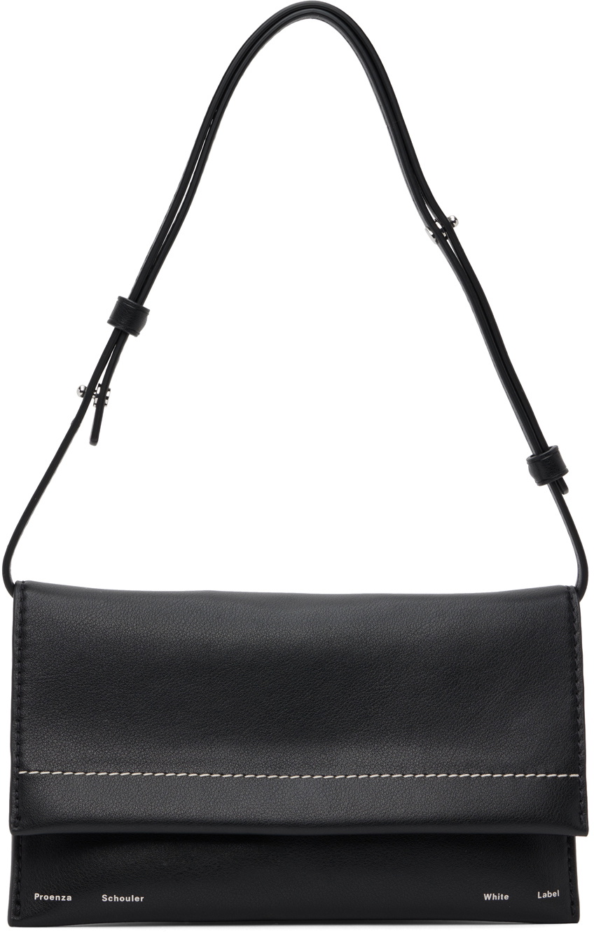 Proenza Schouler Black Small Accordion Flap Bag Proenza Schouler