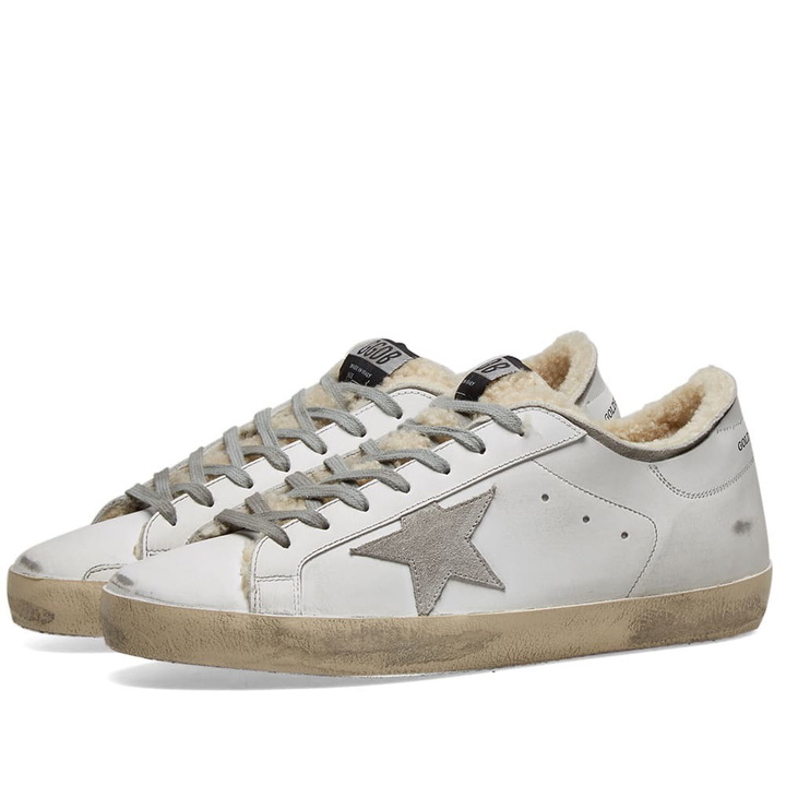 Photo: Golden Goose Superstar Shearling Sneaker