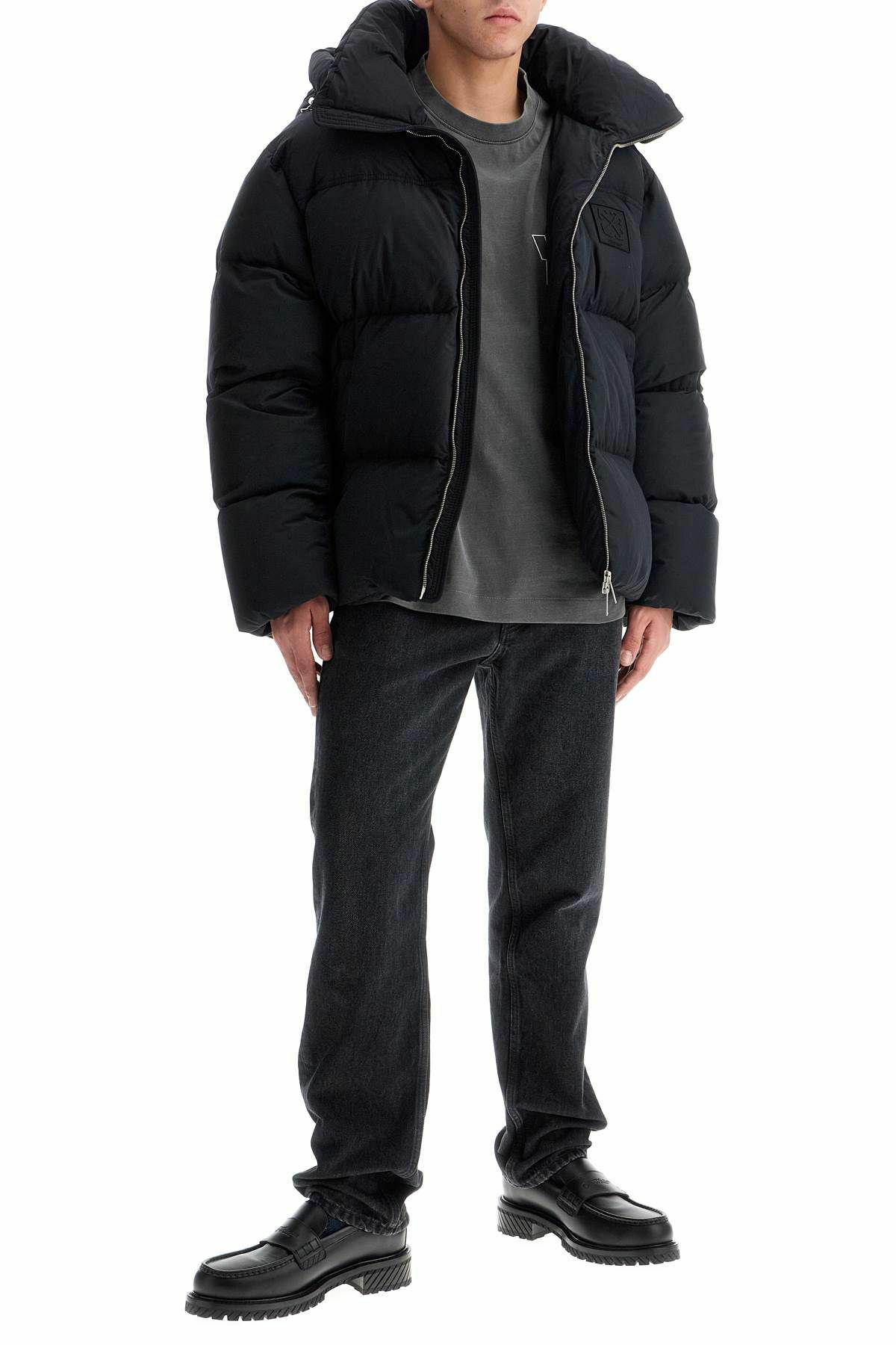 Off-White Off white Down jacket Quote size Small (Oversized