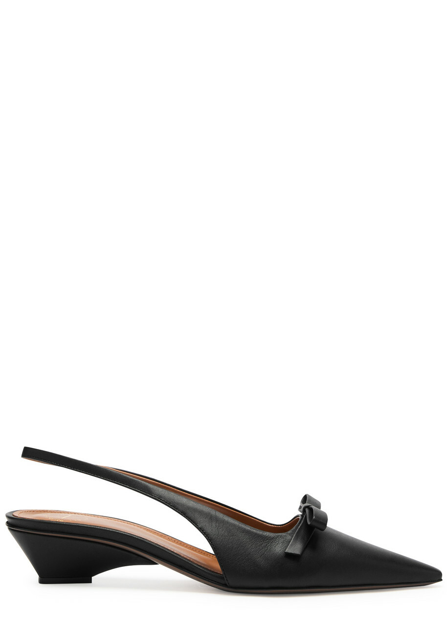 Atp Atelier Fumane 40 Leather Slingback Pumps
