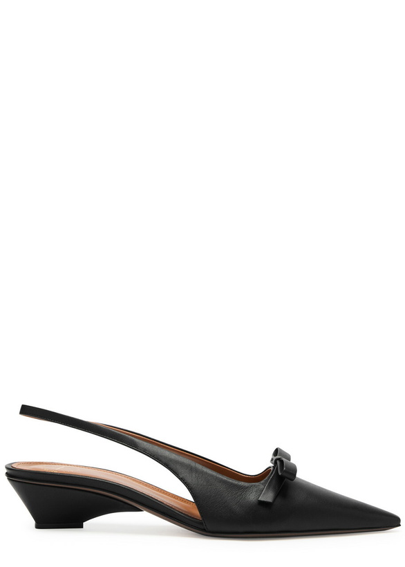 Photo: Atp Atelier Fumane 40 Leather Slingback Pumps