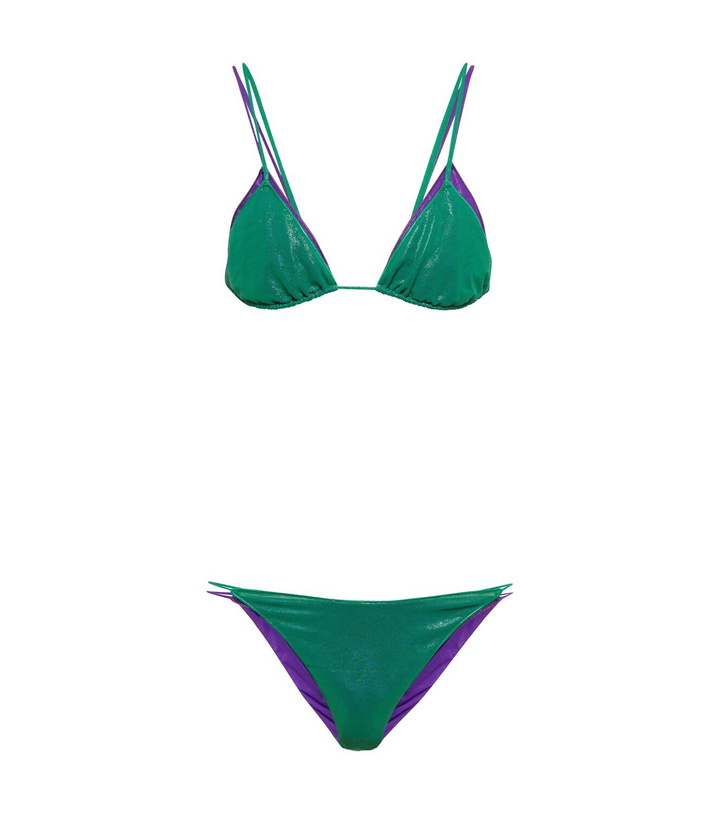 Photo: Oseree - Lamé triangle bikini