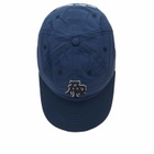 Men's AAPE College Logo Baseball Cap in Navy 