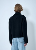 RIER Wool Blend Polo Sweater
