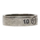 Maison Margiela Silver Logo Ring