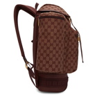 Gucci Burgundy Large GG Backpack
