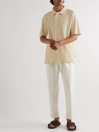 NN07 - Joey Cotton-Terry Polo Shirt - Neutrals