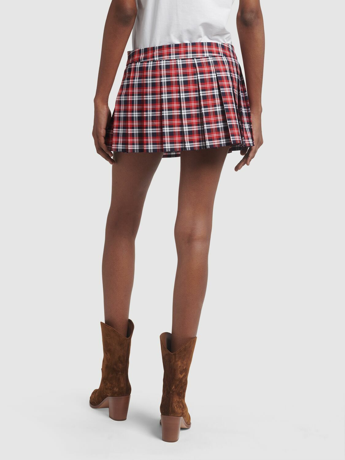【関税&送料込】Dsquared Mini Skirt DSQUARED2 Distressed Mini Denim Skirt - ShopStyle