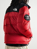 The North Face - 92 Retro Anniversary Nuptse Shell-Trimmed Ripstop Down Jacket - Red