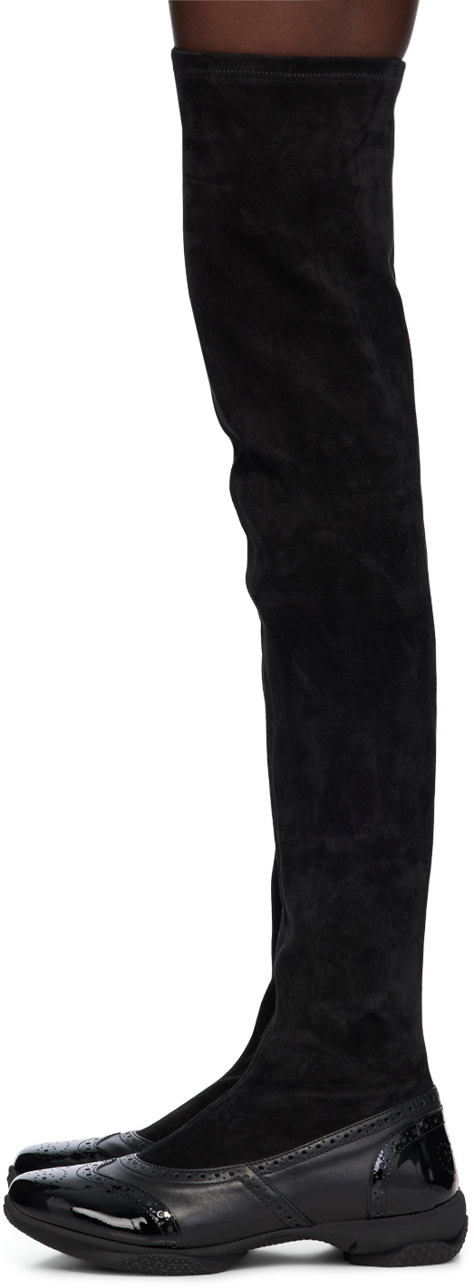Kiko Kostadinov Black Sonia High Boots