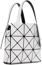 BAO BAO ISSEY MIYAKE White Carat Small Bag