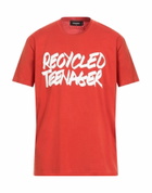 Dsquared2 Mens T-shirt in Orange