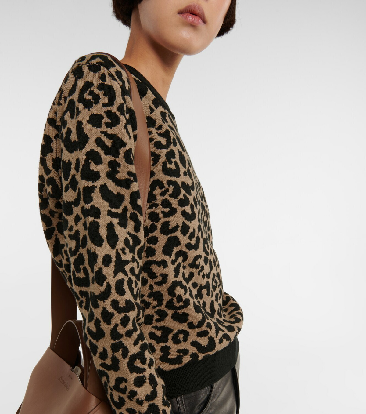 Golden Goose - Leopard-print wool sweater