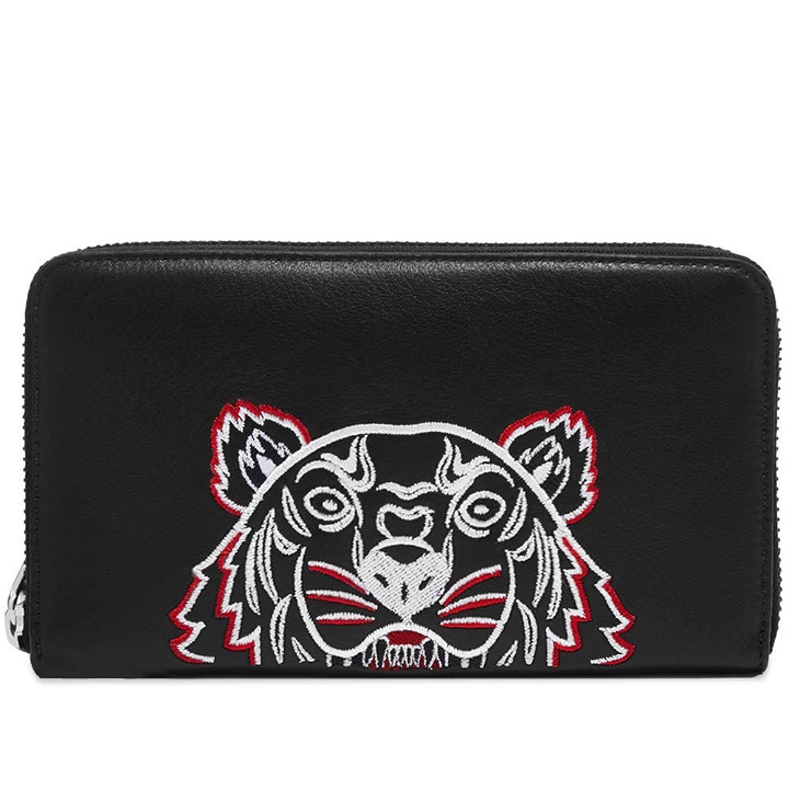 Photo: Kenzo Tiger Leather Long Zip Wallet