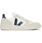 Veja - V-10 Suede, Leather and Rubber-Trimmed B-Mesh Sneakers - Men - White