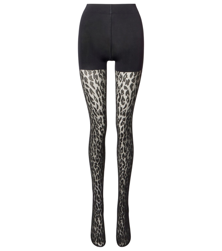 Photo: Wolford Leopard-print tights