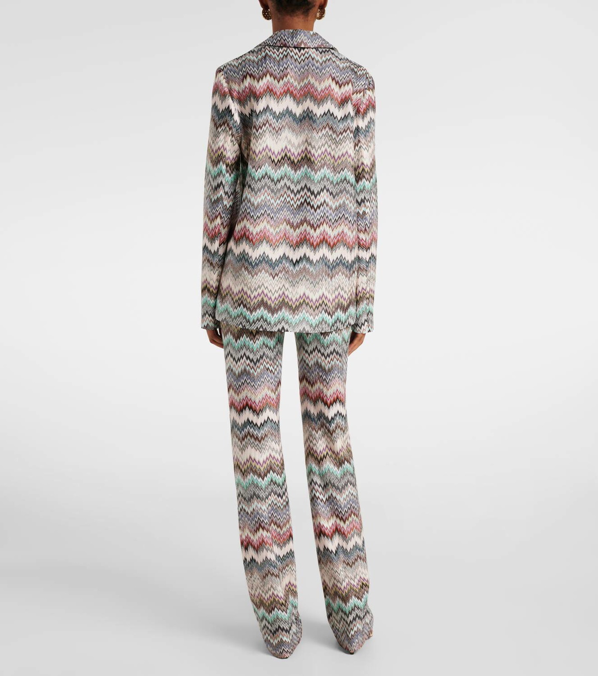 Missoni Zigzag single-breasted blazer
