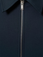 JIL SANDER - Fine Tech Gabardine Zipped Shirt