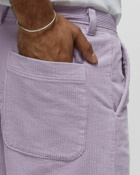 Les Deux Kody Heavy Corduroy Pants Purple - Mens - Casual Pants