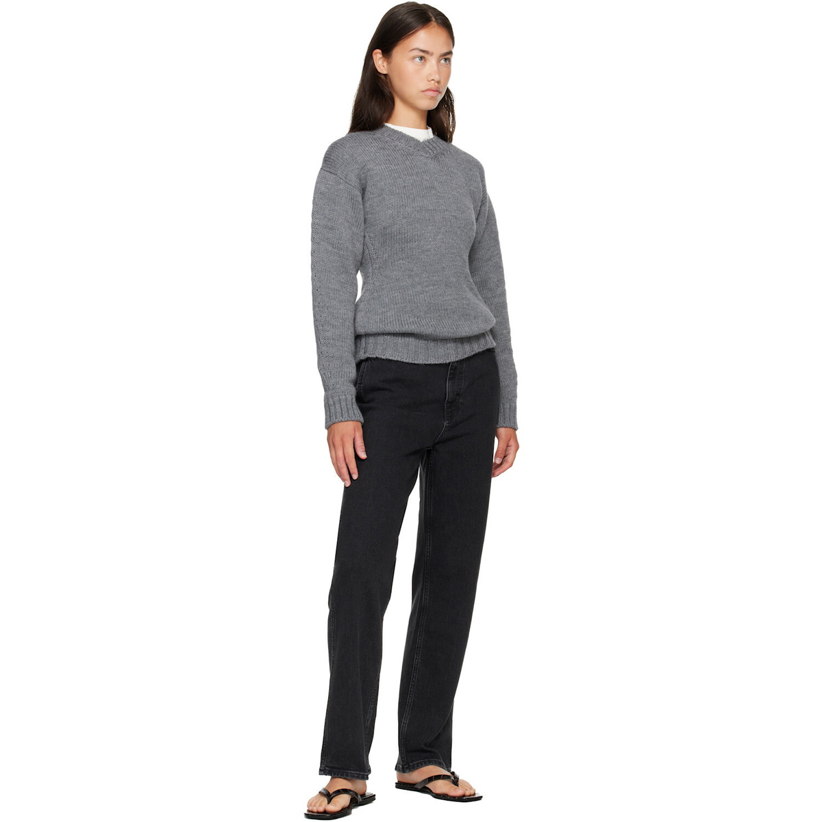 ANINE BING Black Jane Jeans
