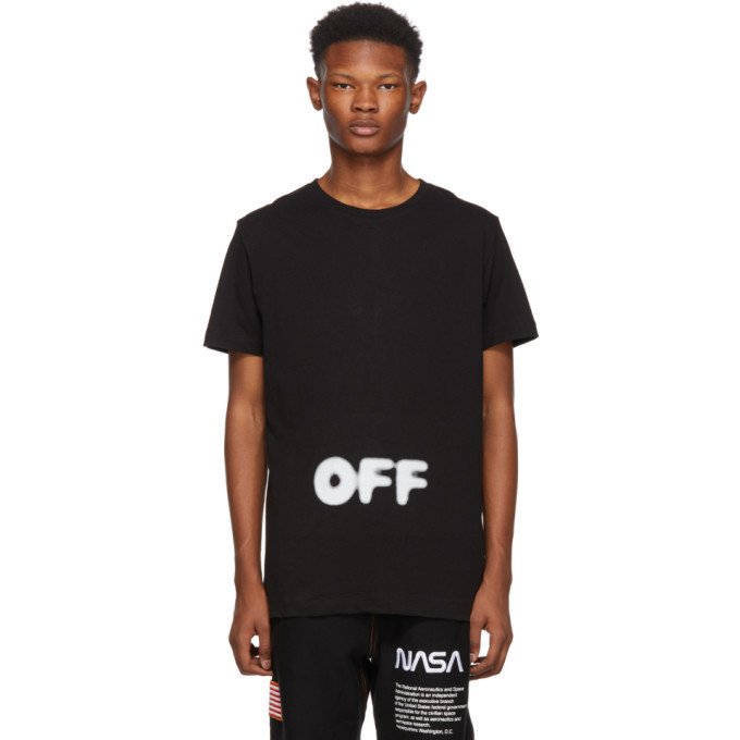 Photo: Off-White Black Kidmograph Slim T-Shirt