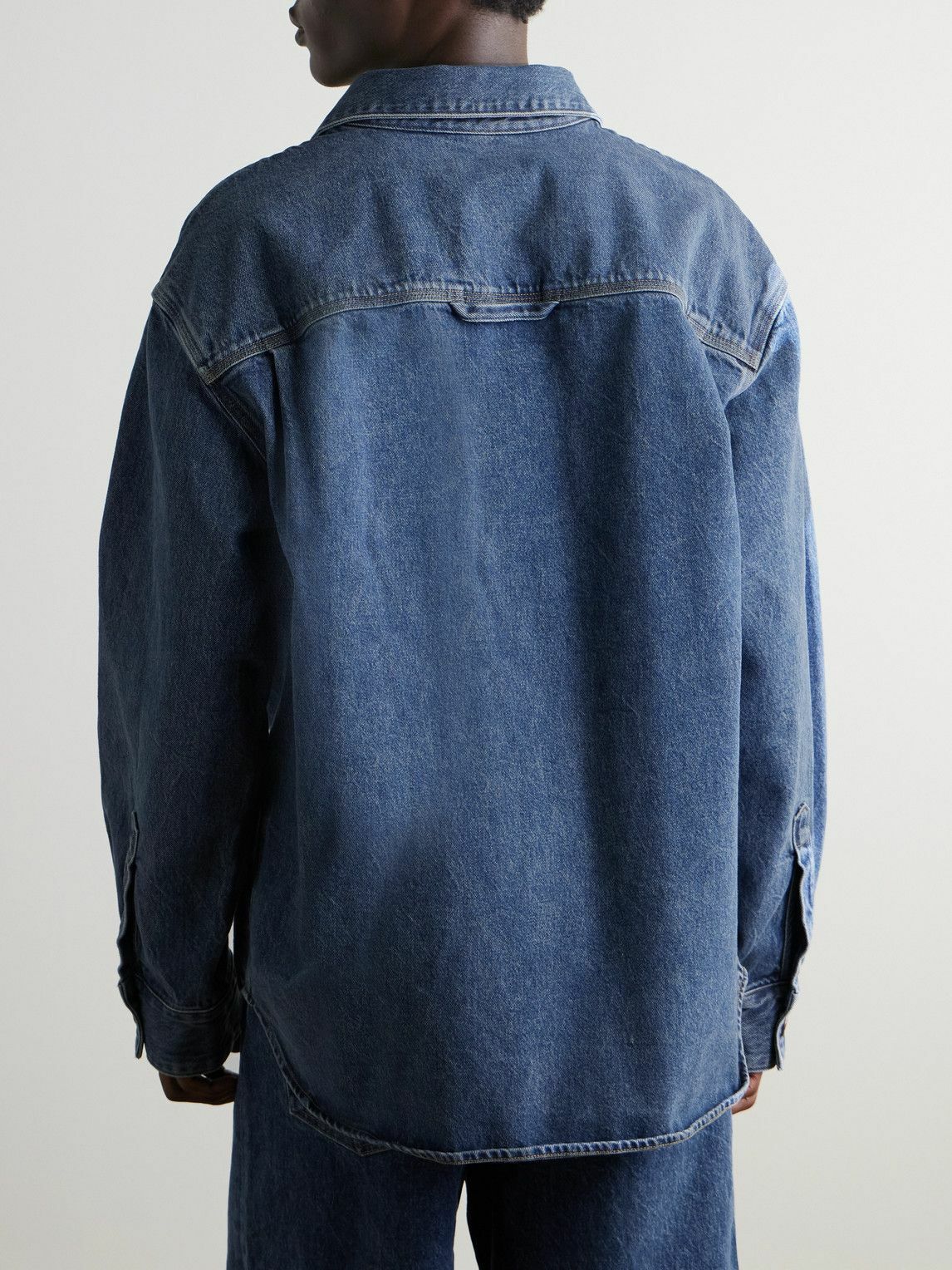 AGOLDE - Atticus Denim Shirt - Blue