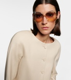 Chloé Wavy square sunglasses