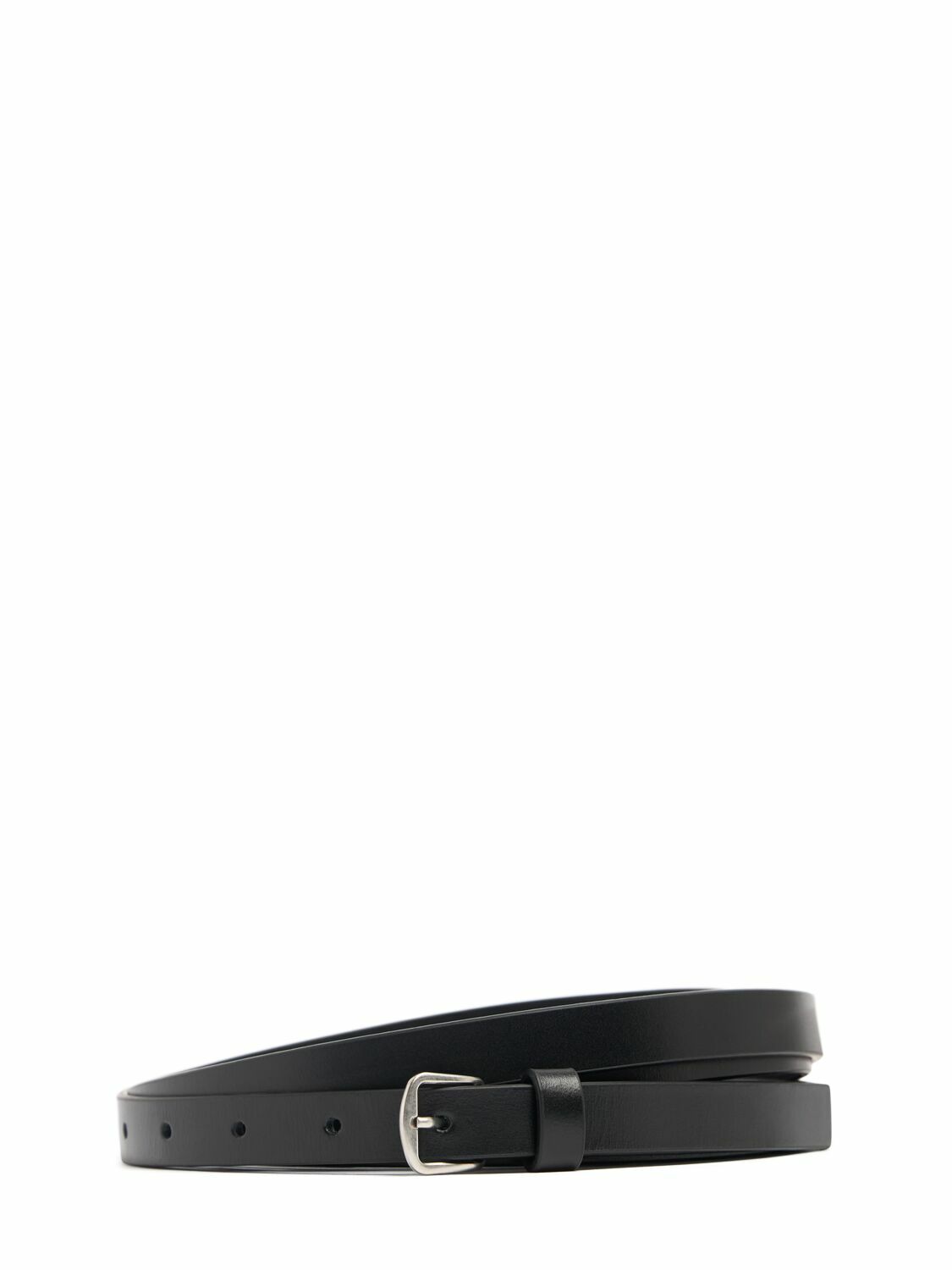 ANN DEMEULEMEESTER 15mm Kepa Triple-wrap Leather Belt Ann